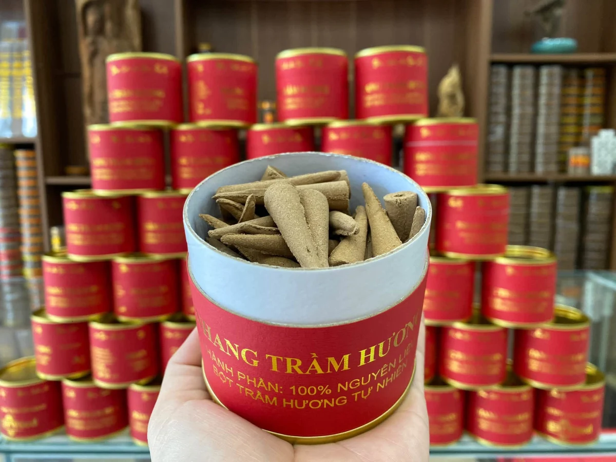 Nhang trầm hương đóng hộp tại Thiện Phát – nhang trầm hương mua ở đâu