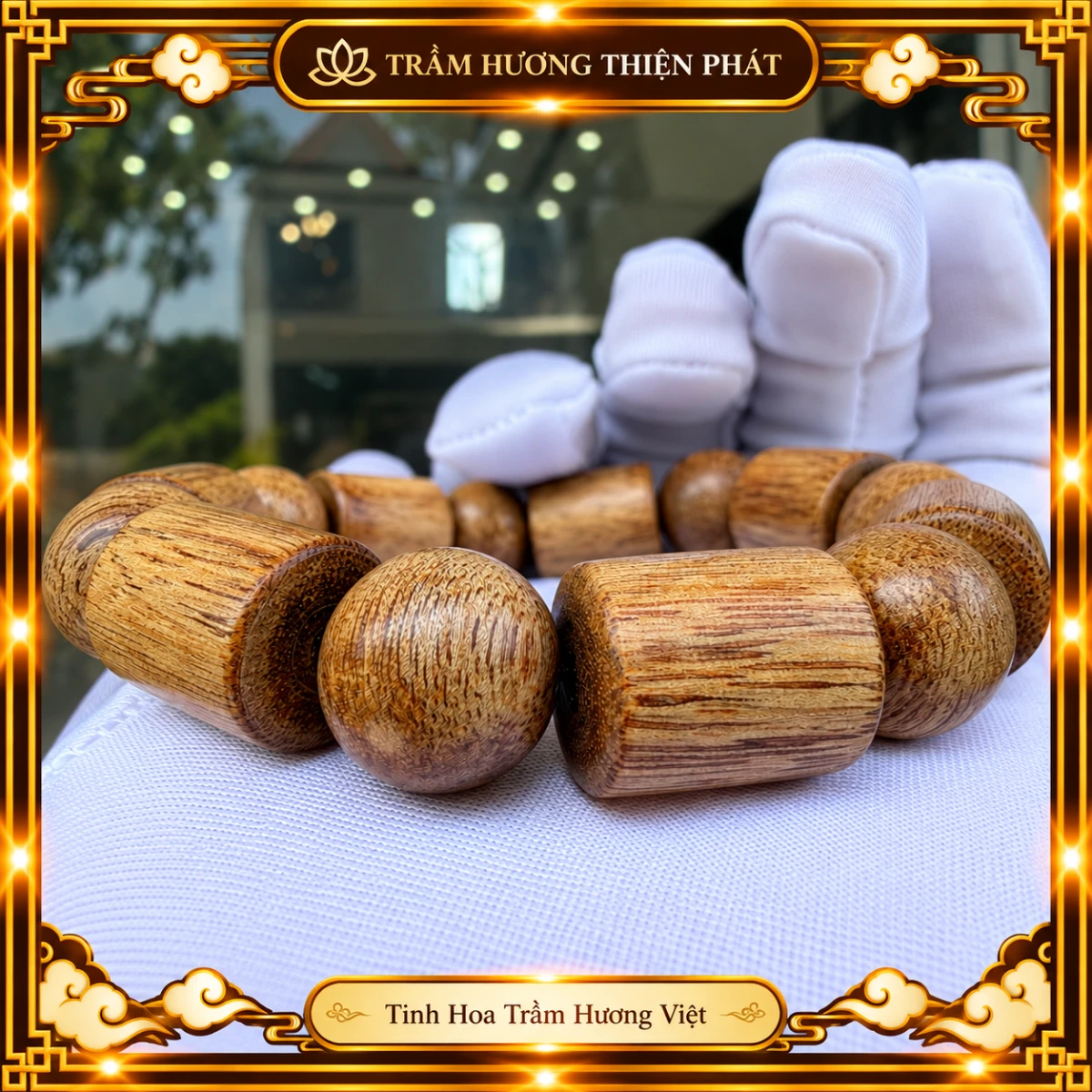 Vòng Tock Size Đại Trầm Xưa Dó Cũ - Trầm Hương Thiện Phát