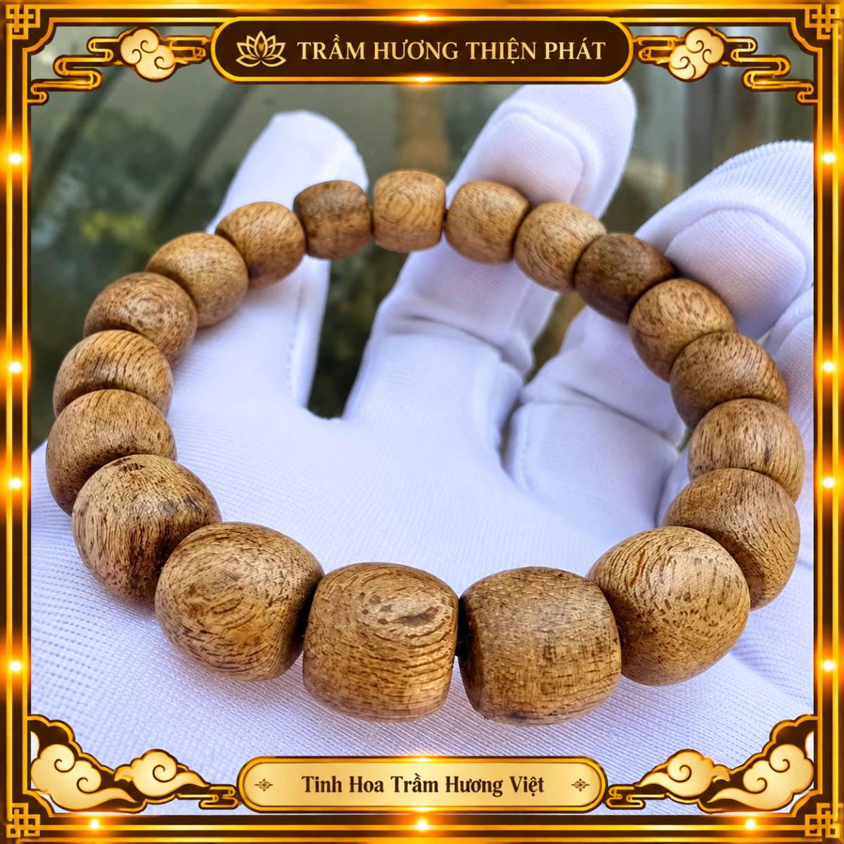 Vòng tock trầm hương Khánh Hòa - Trầm Hương Thiện Phát